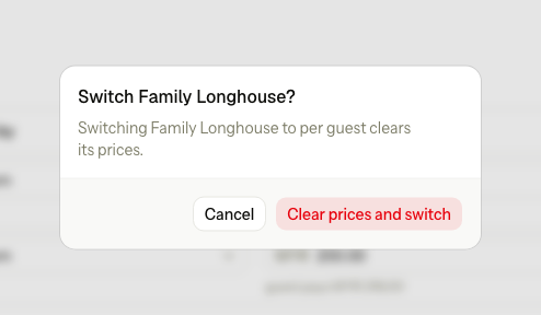 The question that Estatell asks before it clears the prices of a row